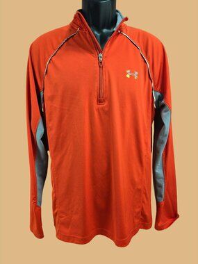 Under Armour Quarter-Zip Mens Running Shirt Large